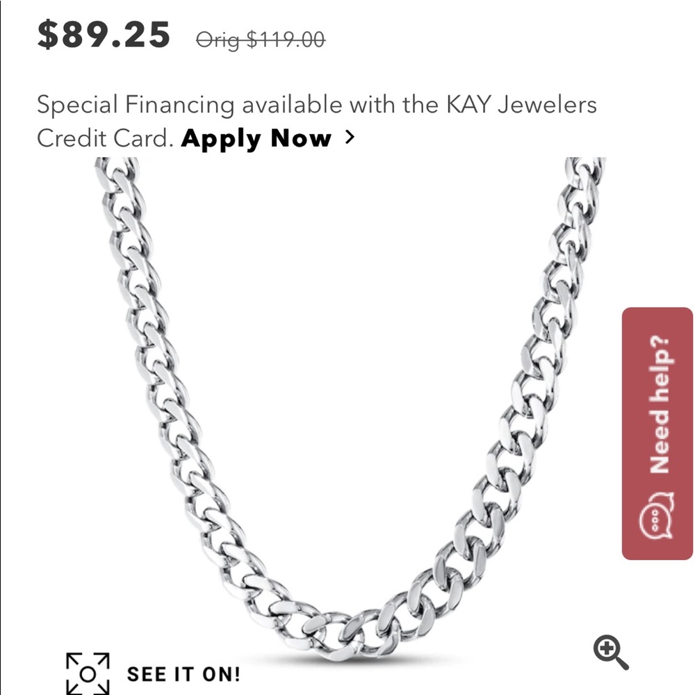 Men’s Stainless Steel Necklace